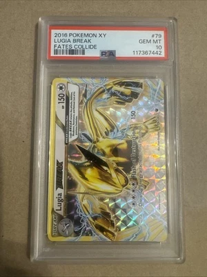 Lugia Break Holo 2016 XY Fates Collide PSA 10 Gem Mint #79/124 - Image 1 of 2