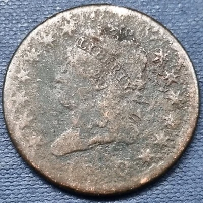 1810 Classic Head Large Cent 1c Circulated Details #67285 - Image 1 of 2