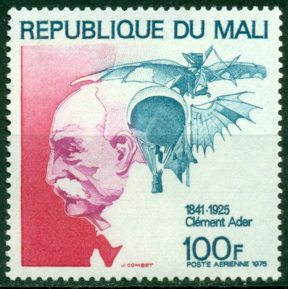 Mali Scott #C259 MNH Clément Ader Aviator $$ Foto 1 de 1