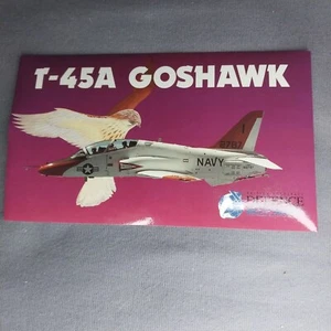 T-45A Goshawk British Aerospace Defence Navy Aircraft decalcomania adesivo grande - Foto 1 di 2