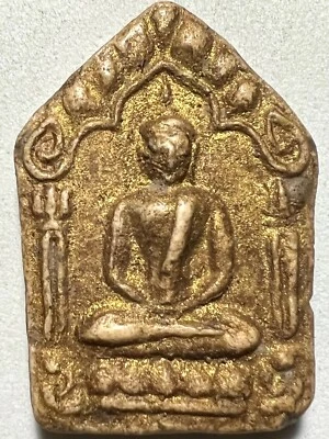 PHRA KHUNPAN PRAYKUMAN LP TIM CHARM RARE OLD THAI BUDDHA AMULET PENDANT MAGIC#62 - Imagem 1 de 4
