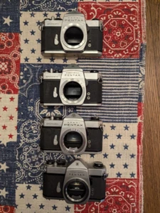 Cuatro cuerpos Pentax Spotmatic - para piezas o reparación - Imagen 1 de 5