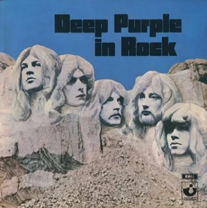 DEEP PURPLE In Rock Vinyl Record Album LP Harvest 1970 1st Rock & Heavy Metal - Picture 1 of 11