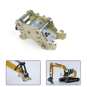 Metall manuelle Schnellwechselkupplung für 1/14 JDM208 RC Hydraulikbagger LR920 - Bild 1 von 10
