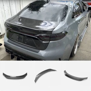 Alerón trasero maletero alas fibra de carbono para Toyota Corolla E210 19-22 sedán de 5 puertas - Imagen 1 de 16