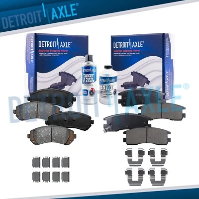 Front Rear Ceramic Brake Pads for Chevy Venture Pontiac Aztek Montana Silhouette - Image 1 of 4
