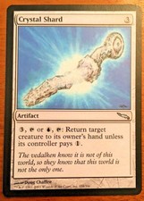 Crystal Shard NM/MT Mirrodin Magic Mtg Free Shipping