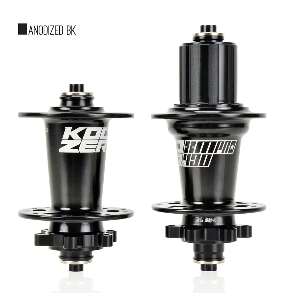 Juego de bujes 23 KOOZER XM490 Pro MTB 32H 72HD 6 pernos QR freno de disco HG para 8-11S Foto 1 de 4