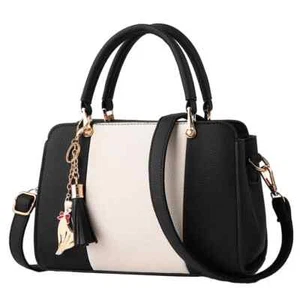 Women PU Leather Large Handbag Shoulder Messenger Satchel Valentine Gift Bag - Picture 1 of 15