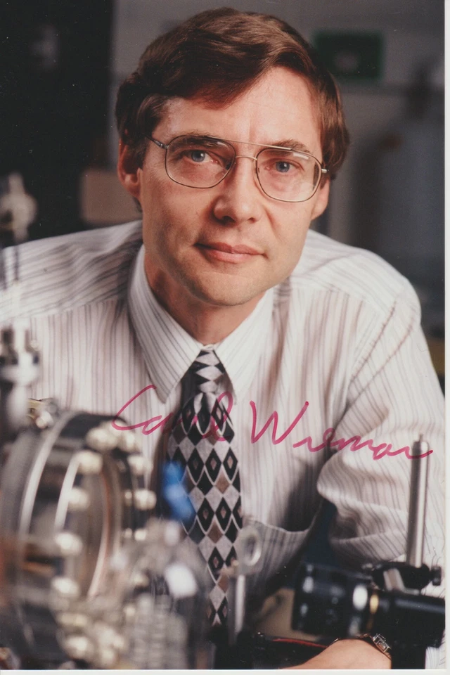 Carl E. Wieman, orig sign Foto - Bild 1 von 1