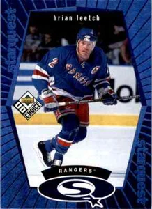 1998-99 Upper Deck UD Choice Starquest Blue Brian Leetch #SQ7 - Picture 1 of 2