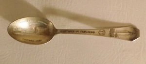 1934 CENTURY OF PROGRESS SALÓN OF SCIENCE ADMIN CONSTRUCCIÓN CUCHARA FERIA MUNDIAL CHICAGO - Imagen 1 de 4