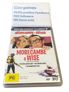 The Morecambe and Wise Film Collection REGION 4 DVD THREE CLASSIC COMEDY MOVIES - Picture 1 of 5