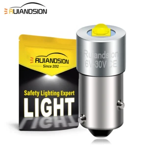BAW9S LED Bulb Car Indicator Light HY21W Car Reading Light 6-30V White 6000K - Bild 1 von 11