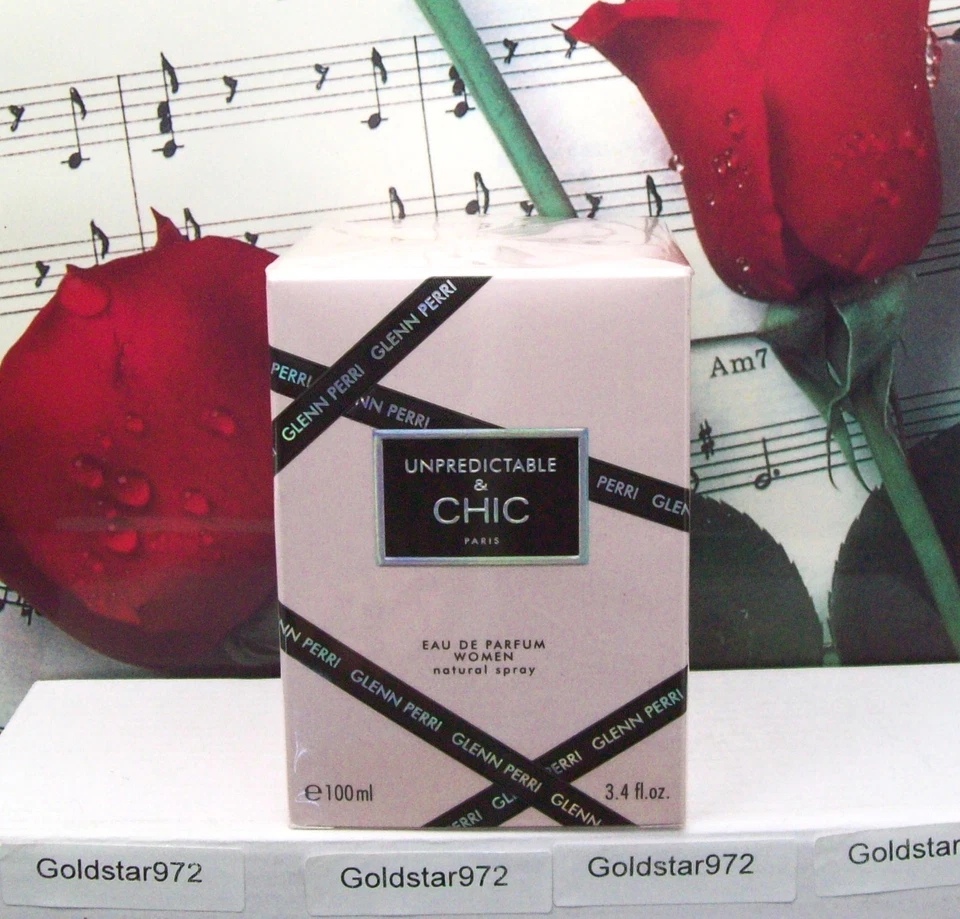 Unpredictable & Chic 3.4 Oz Eau De Parfum Spray by Glenn Perri for Women