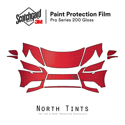 Lexus LS F-Sport 2013-2017 3M PRO PreCut Paint Protection Film Clear Bra PPF Kit - Image 1 of 4