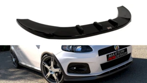 Difusor delantero V1 Maxton Design Gloss para Fiat Grande Punto Abarth - Imagen 1 de 2