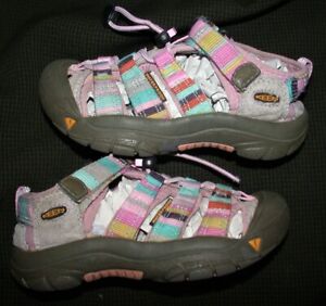 KEEN NEWPORT H2 Toddler Girls Size 11 Pink Hiking Washable Sandals Hook & Loop
