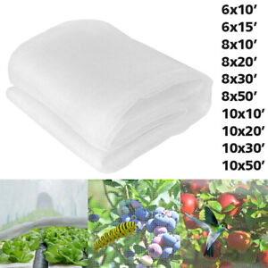 6/8/10FT Mosquito Bug Insect Netting Insect Barrier Bird Net Plant Protect Mesh