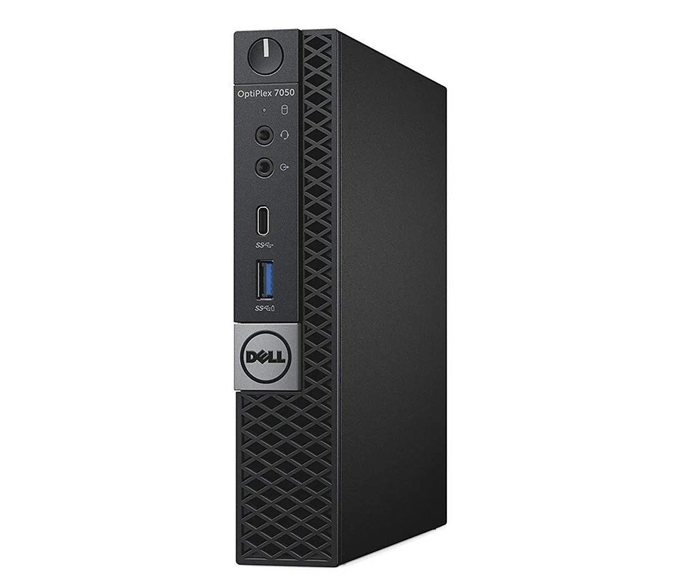 Dell Optiplex 7050 Micro i5-7500T 8 GB Ram 256 GB HDD Win11 Pro con adaptador de CA Foto 1 de 1