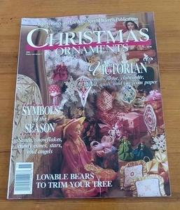 1991 Better Homes & Gardens Magazine CHRISTMAS ORNAMENTS Victorian UNCUT Free Sh - Picture 1 of 5