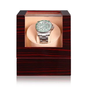 watch winder Single Automatic Storage Display Box With Quiet Motor Watch box } - Picture 1 of 3