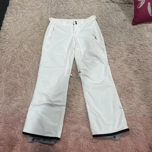 Venture Liquid 8000 8k White Snowboard Ski Snow Pant Women's M Medium Waterproof - Picture 1 of 7