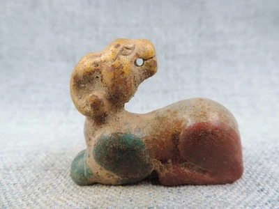 Старинный китайский природы Hetian нефрит подвеска ручной резьбы статуэтка овцы - Изображение 1 из 4