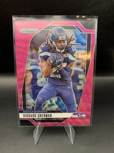Fútbol americano Panini Prizm 2024 - Richard Sherman Pink Wave Seattle Seahawks #265 - Imagen 1 de 2