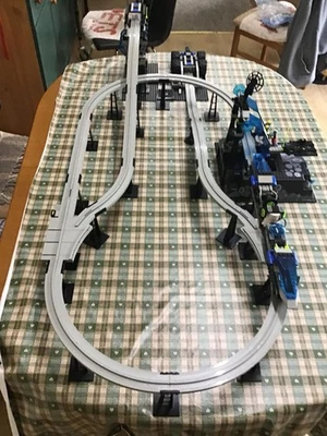 Lego 6991 Unitron Base di Trasporto Monorotaia - Istruzioni e scatola con coperchio mancante - Immagine 1 di 4