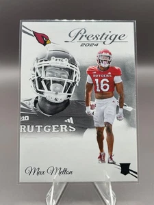 2024 Panini Prestige MAX MELTON (RC) Rookie Card #353 Rutgers-Cardinals - Picture 1 of 5