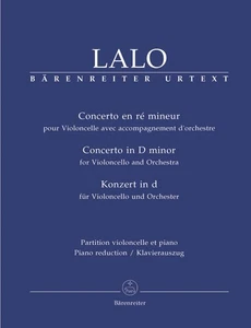 Concerto for Violoncello and Orchestra in D minor  Lalo  Urtext - Picture 1 of 3