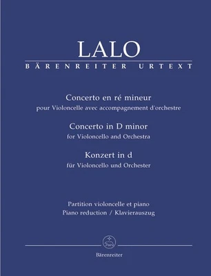Concerto for Violoncello and Orchestra in D minor  Lalo  Urtext - Image 1 of 3