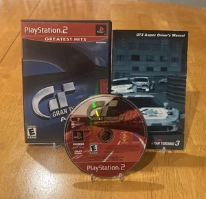 Gran Turismo 3 A-spec Video Game Sony PlayStation 2 Complete Manual CIB - Picture 1 of 2