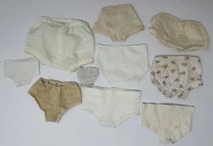Vintage Lot Of 10 Assorted Doll Undies Underwear - Picture 1 of 7