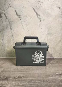 Compact Camping Coffee Storage Box with Built-in Foldable Table - Picture 1 of 13