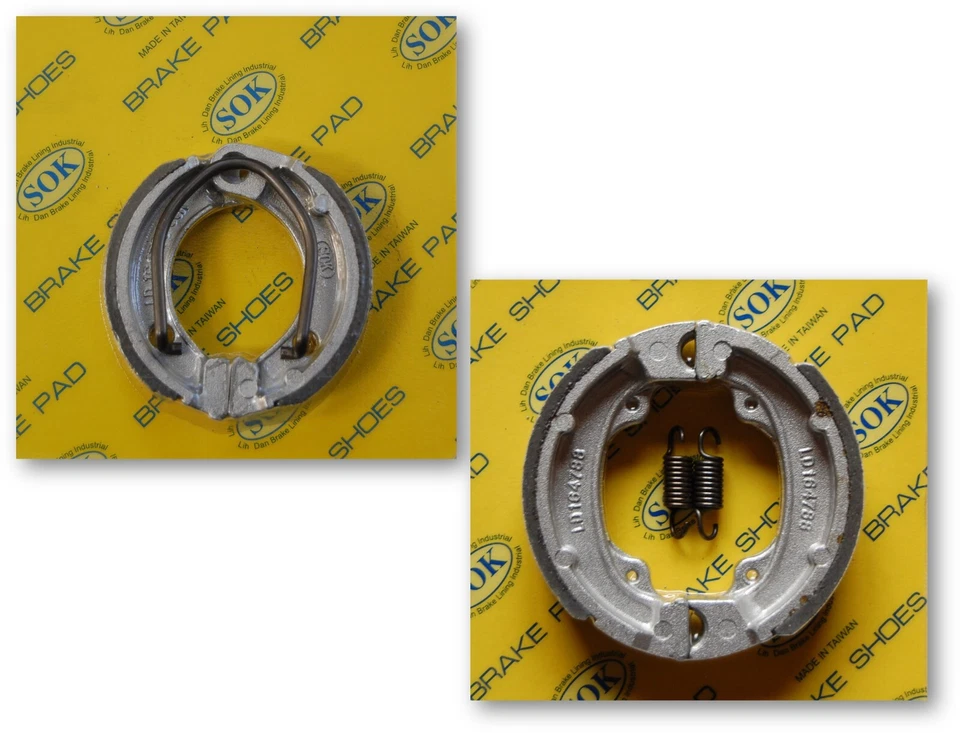 FRONT&REAR BRAKE SHOES+Springs fit HONDA NA NC NX 50 Express 1981-1983 NA50 NC50 - Image 1 of 1