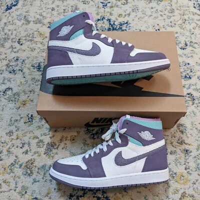 Nike Air Jordan 1 Zoom CMFT White Tropical Twist CT0978-150 - Men's size 9 Shoes Foto 1 de 4