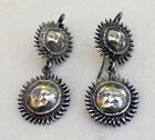 Vintage Oaxacan Silver Earrings (Sun & Moon)