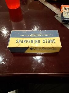 Large Vintage Norton Hard Translucent Arkansas Razor Sharpening Hone Stone 