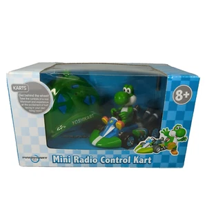 Nintendo Yoshi Mario Kart Wii Mini Radio Control Kart Remote Control RC Car Toy - Picture 1 of 3