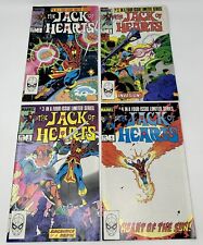 The Jack of Hearts Volumes 1-4 Complete Set Mini Series Run Marvel Comics 1984