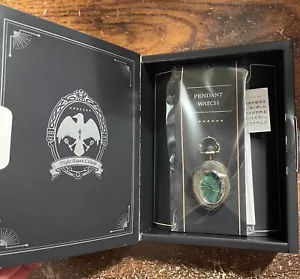 Disney Twisted Wonderland Pendant Watch Diasomnia dormi Azul Jade Floyd Necklace - Picture 1 of 10