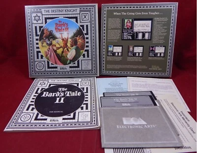 C64:   The Bard's Tale 2  II: The Destiny Knight - Electronic Arts - Bild 1 von 2
