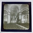 Antique Magic Lantern Slide St Paul?s Cathedral Beneath The Done London