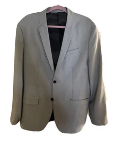 Gray Kenneth Cole Reaction Sports Jacket- Gently Used Size 47 - Picture 1 of 4