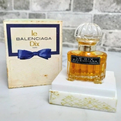 LE DIX BY BALENCIAGA 7,5 ML EDP VINTAGE Splash Eau de Parfum Descontinuado 0,25 OZ Foto 1 de 4