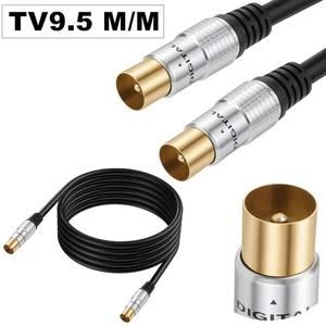 ST-JY Cable Coaxial TV, Baja Pérdida Alta Velocidad Cable Coaxial Extensor para TV de alta definición - Imagen 1 de 13