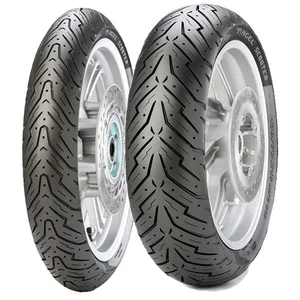 TYRE PAIR PIRELLI 80/90-10 44J + 150/70-13 64S ANGEL SCOOTER - Picture 1 of 6