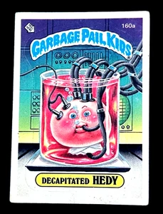 Topps Garbage Pail Kids Trading Card 1986 - DECAPITATED HEDY - Picture 1 of 2